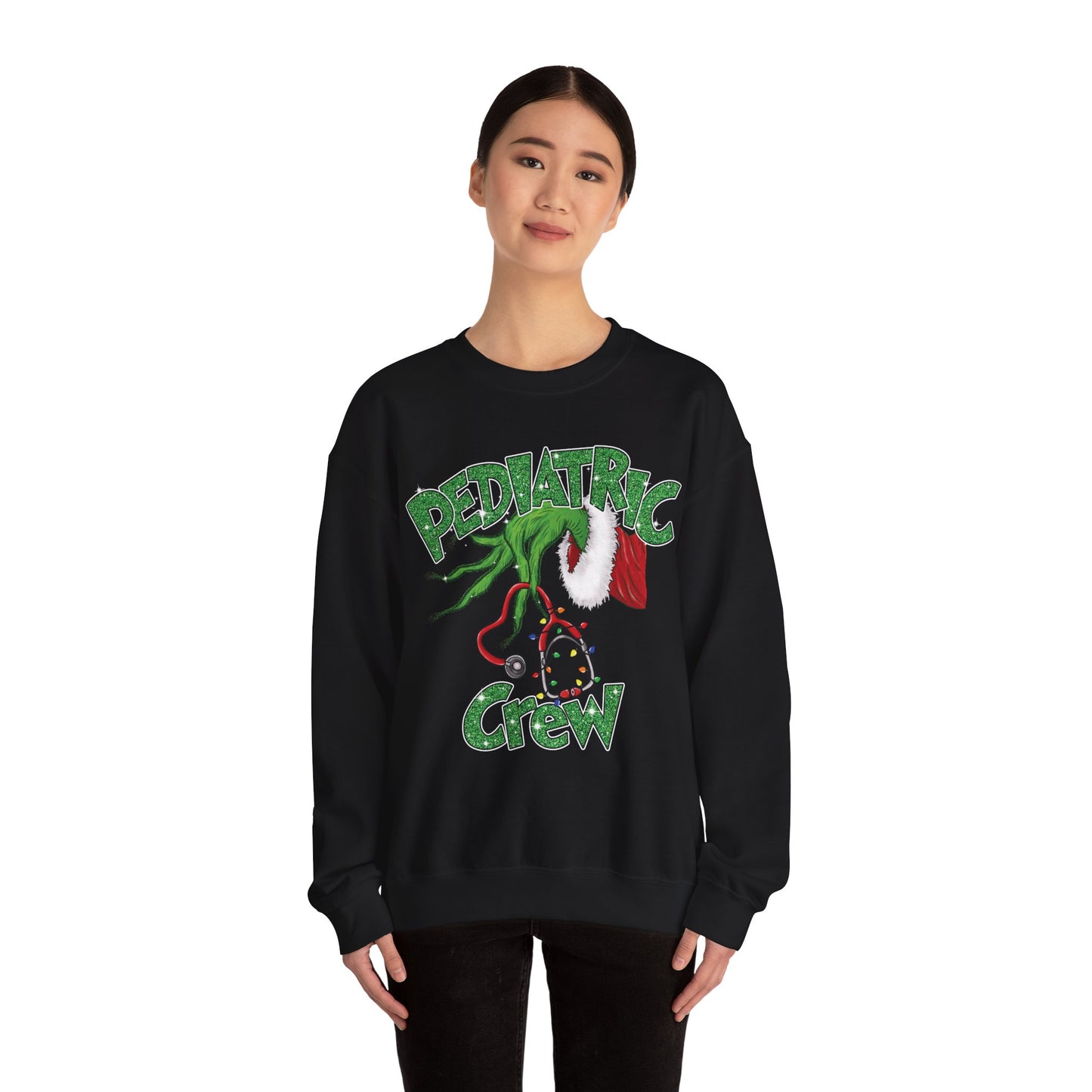 Pediatric Nurse Sweatshirt , Grinch Nurse Shirt, Pain Scale, funny nurse Christmas Long Sleeve, Nurse Christmas, Christmas comfort colors,