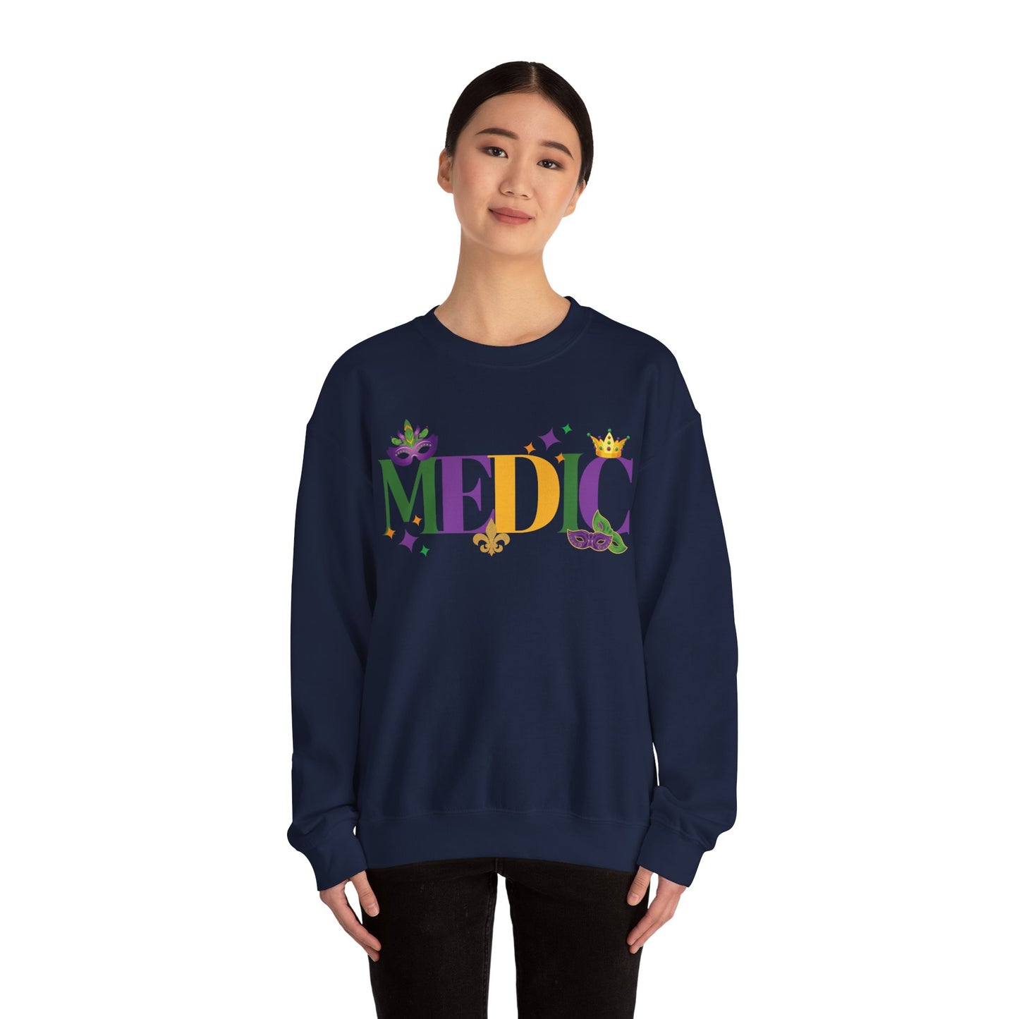 Mardi Gras MEDIC Sweatshirt