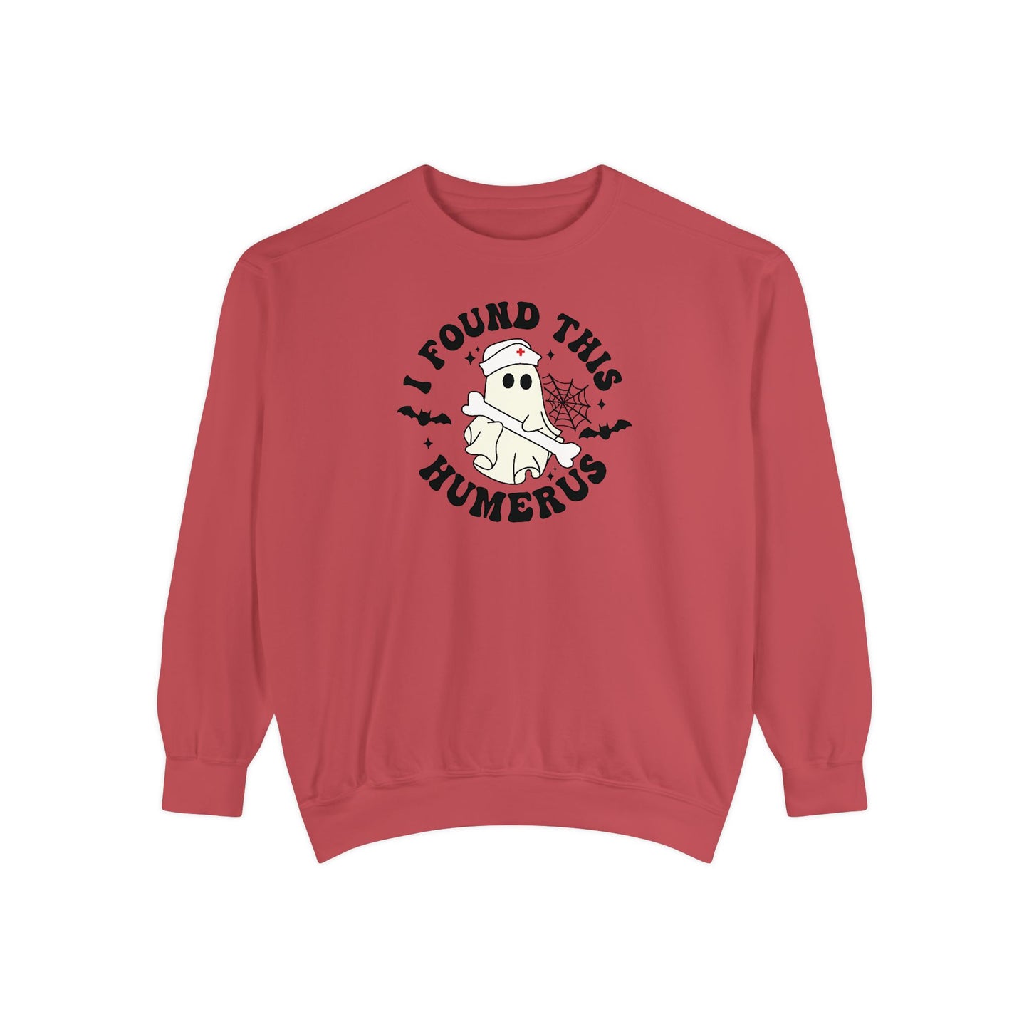 Funny Ghost pediatric nurse sweatshirt, Halloween sweatshirt, spooky season, ER RN, NICU nurse,  Halloween Nurse,, floral Halloween ghost,