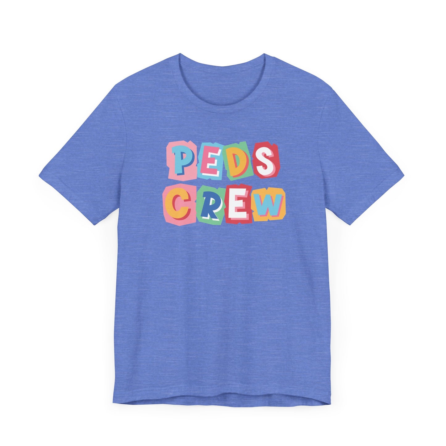 Peds crew nurse tshirt , retro 90s theme nurse tshirt