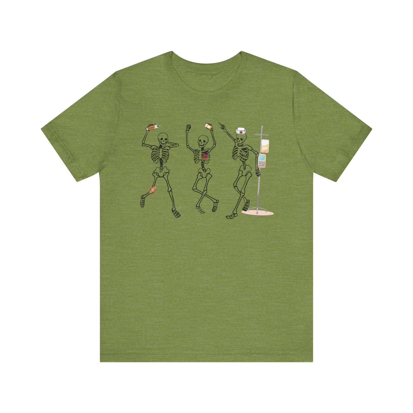 Dancing Skeleton Halloween Tshirt, Halloween shirt, nurse tshirt , spooky season, funny Halloween sweatshirt