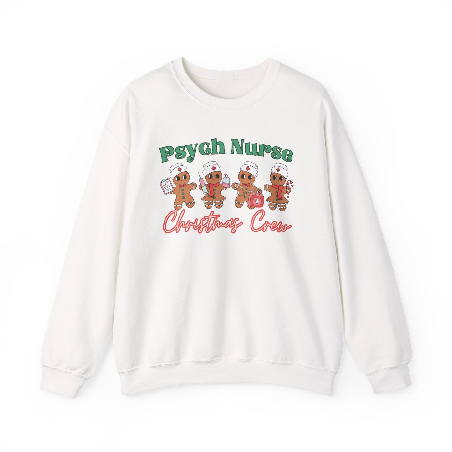 Psych Nurse Christmas Crew, Gingerbread nurse, Nurse. Christmas sweater, Psych Nurse, Christmas Crew