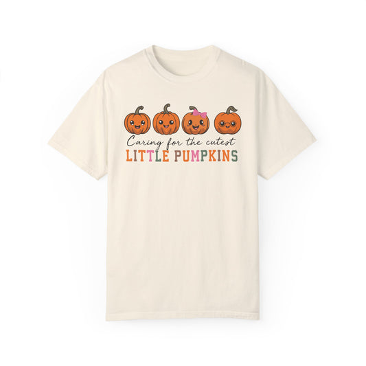 Caring for the littlest pumpkins Cute Pediatric Nurse Shirt , funny nurse shirt, Nurse shirt, gift for nurse, coquette bow, everything fall, ed nurse, ICU RN