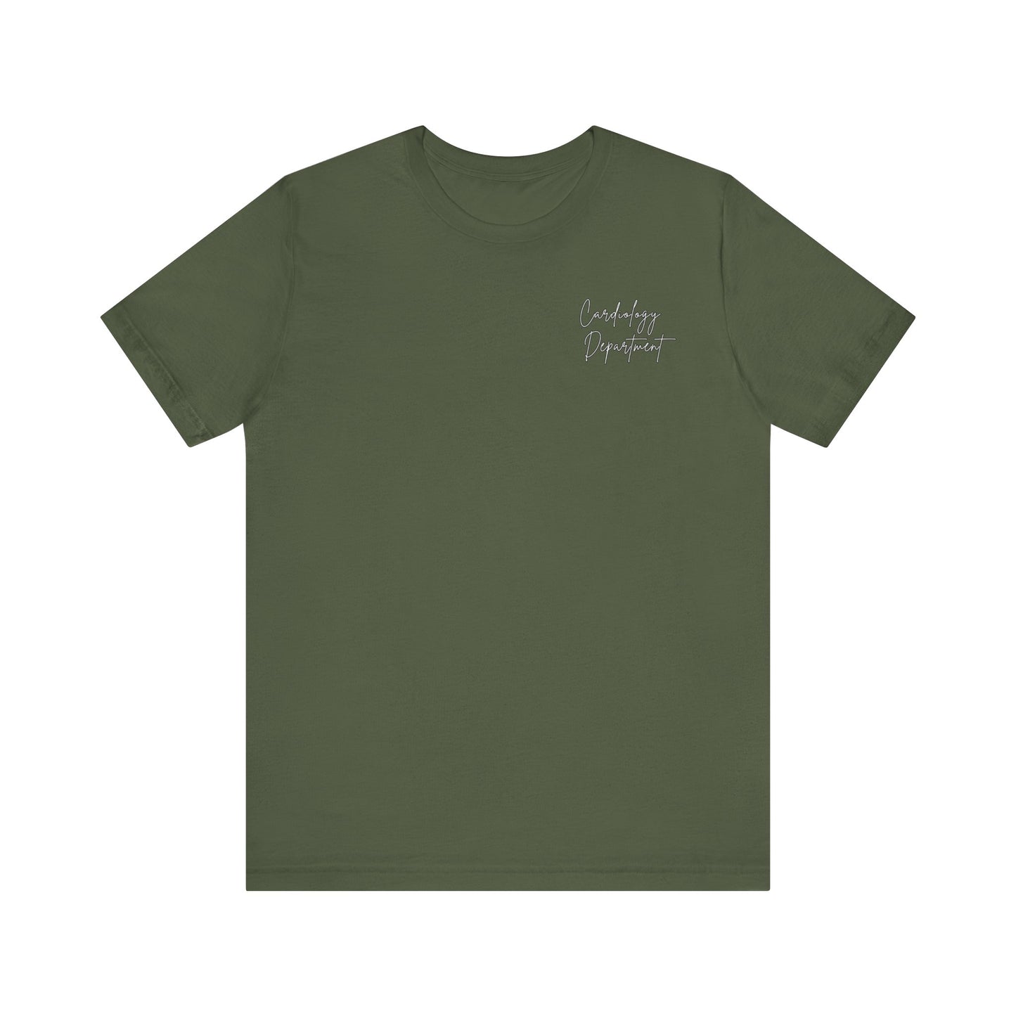 Simple Floral Heart , Cardiology Bella Canvas Tshirt