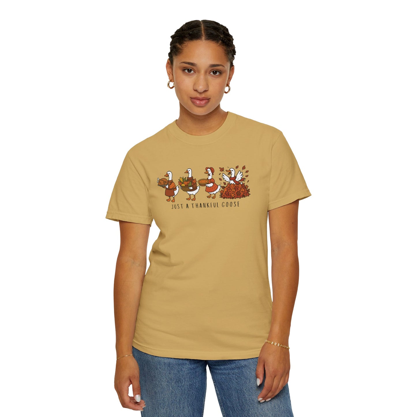Funny Goose Thanksgiving Comfort colors tshirt