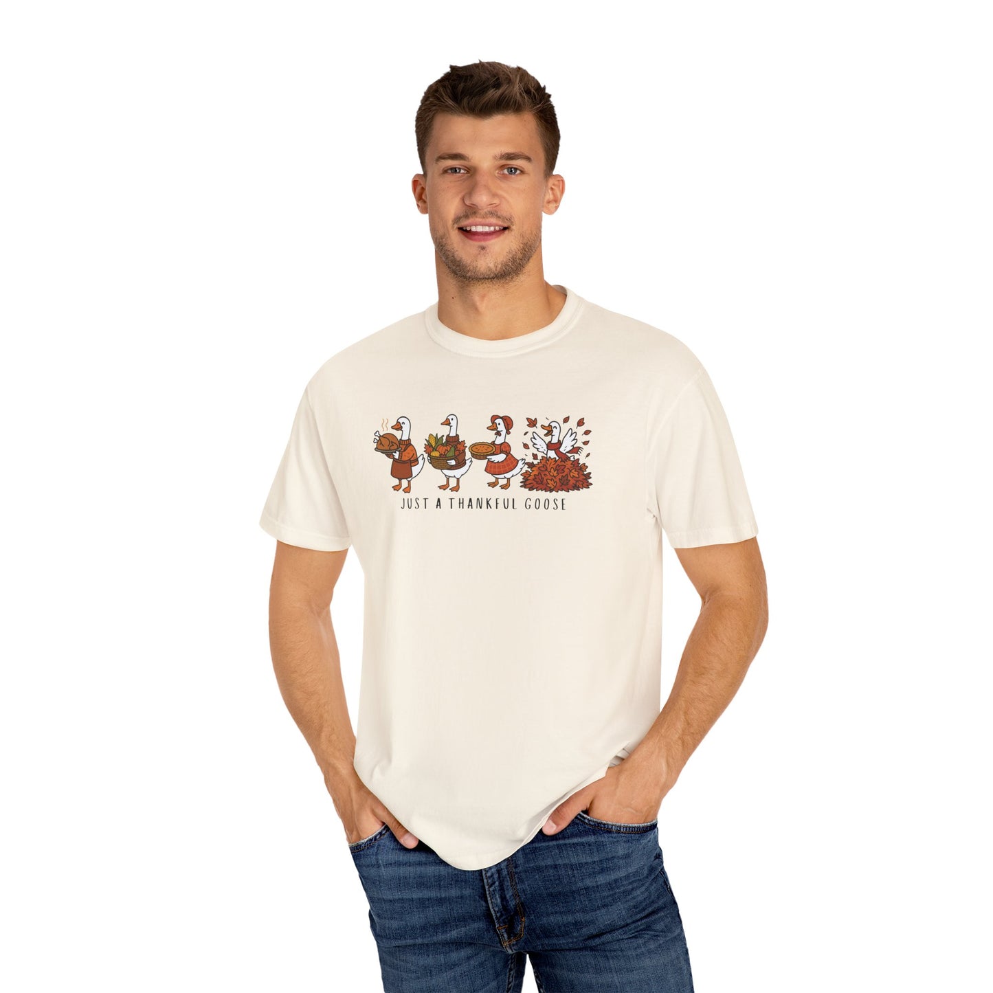 Funny Goose Thanksgiving Comfort colors tshirt