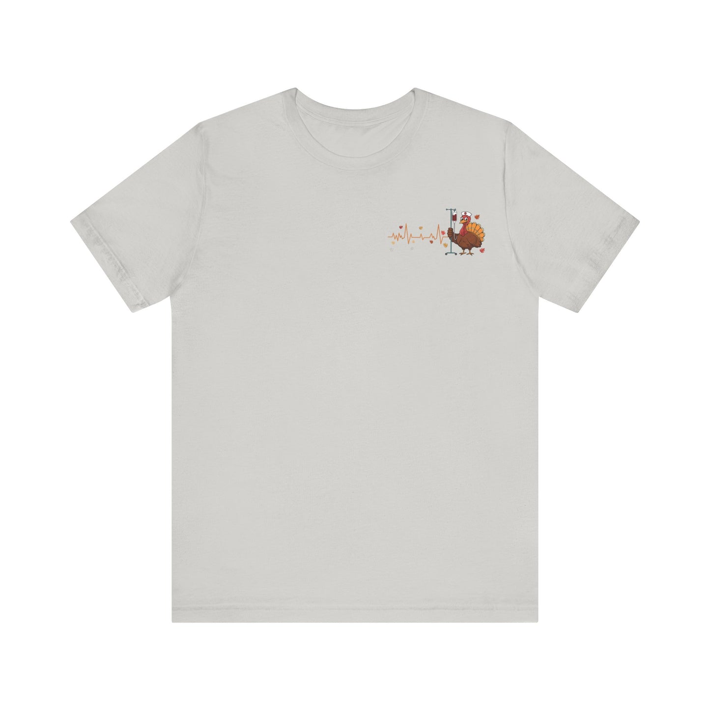 Turkey pocket design ED Nurse , pediatric nurse thanksgiving  shirt, gildan turkey ekg nurse shirt, Peds nurse , fall nurse shirt