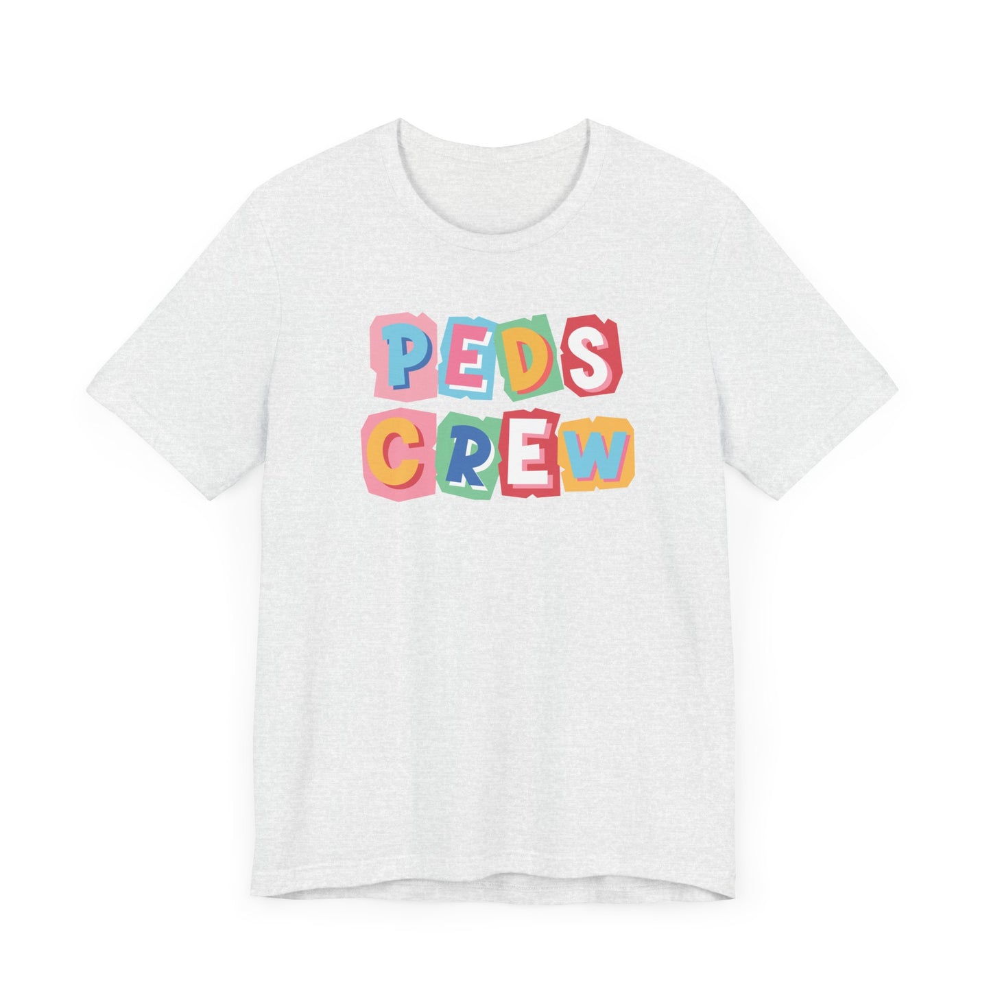 Peds crew nurse tshirt , retro 90s theme nurse tshirt