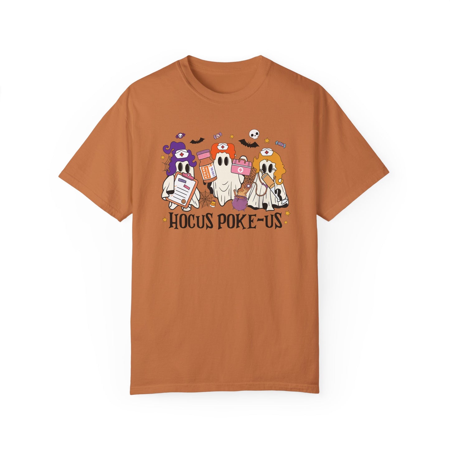 Funny nurse long sleeve, Halloween Nurse shirt, Department shirt, nurse shirt, ghost nurse shirt, comfort colors,  Halloween shirt for nurse