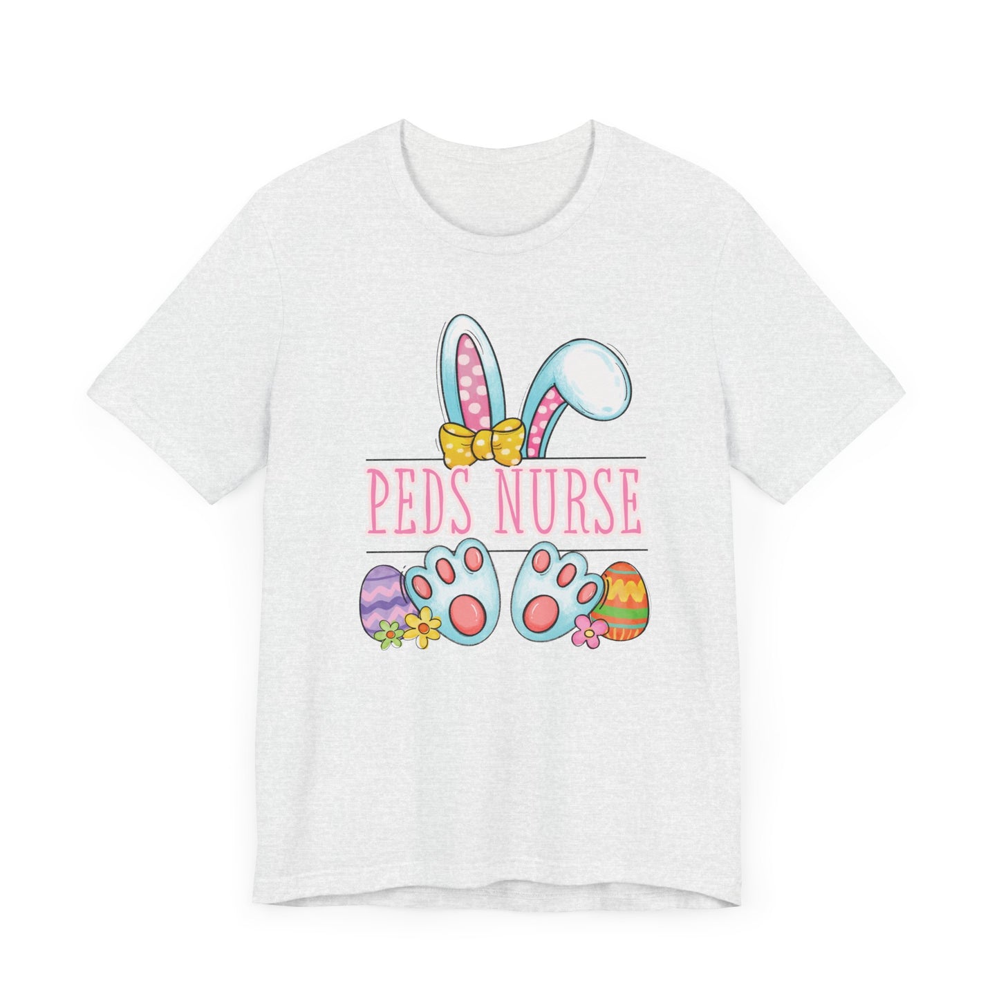 Easter Women Shirt, Retro Chick,Peds Nurse shirt, Easter nurse,