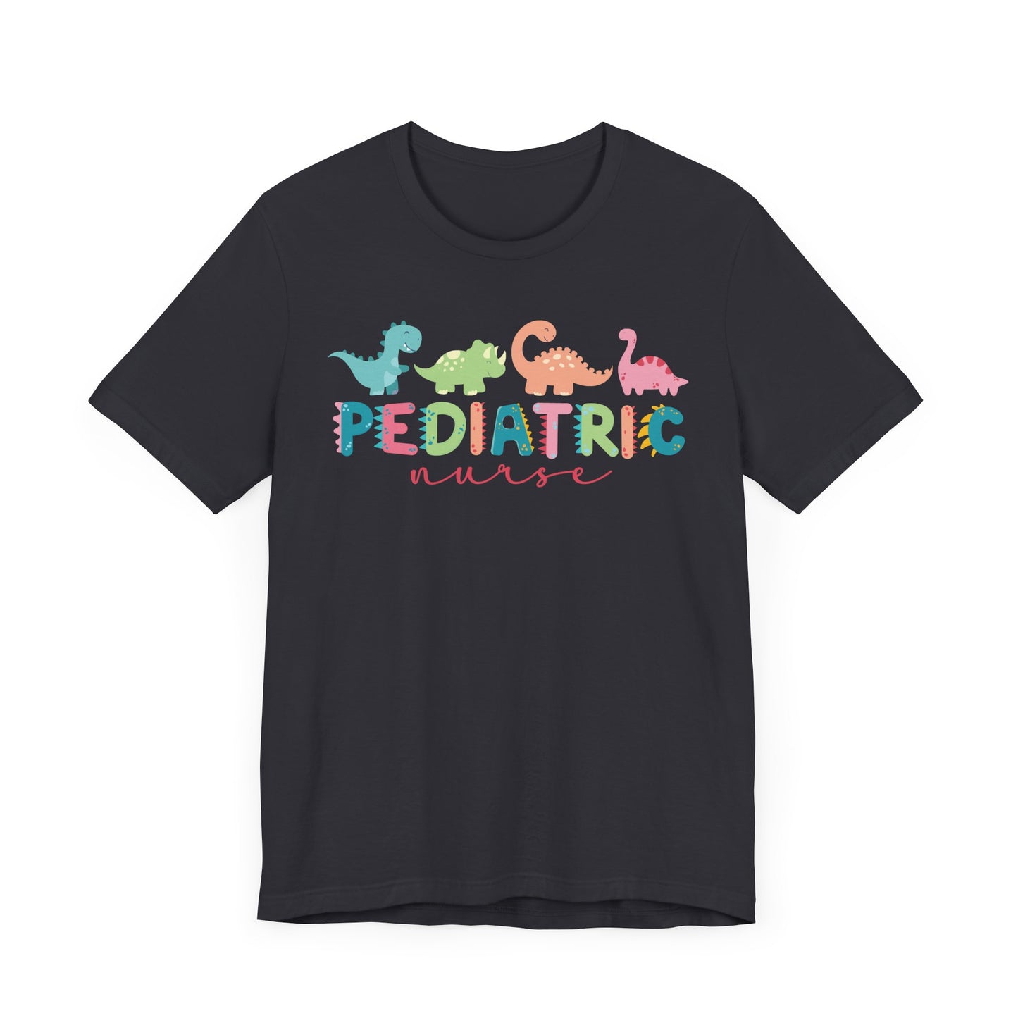 Dino peds shirt, brighten any patients day with cutest dinosaur pediatric shirt