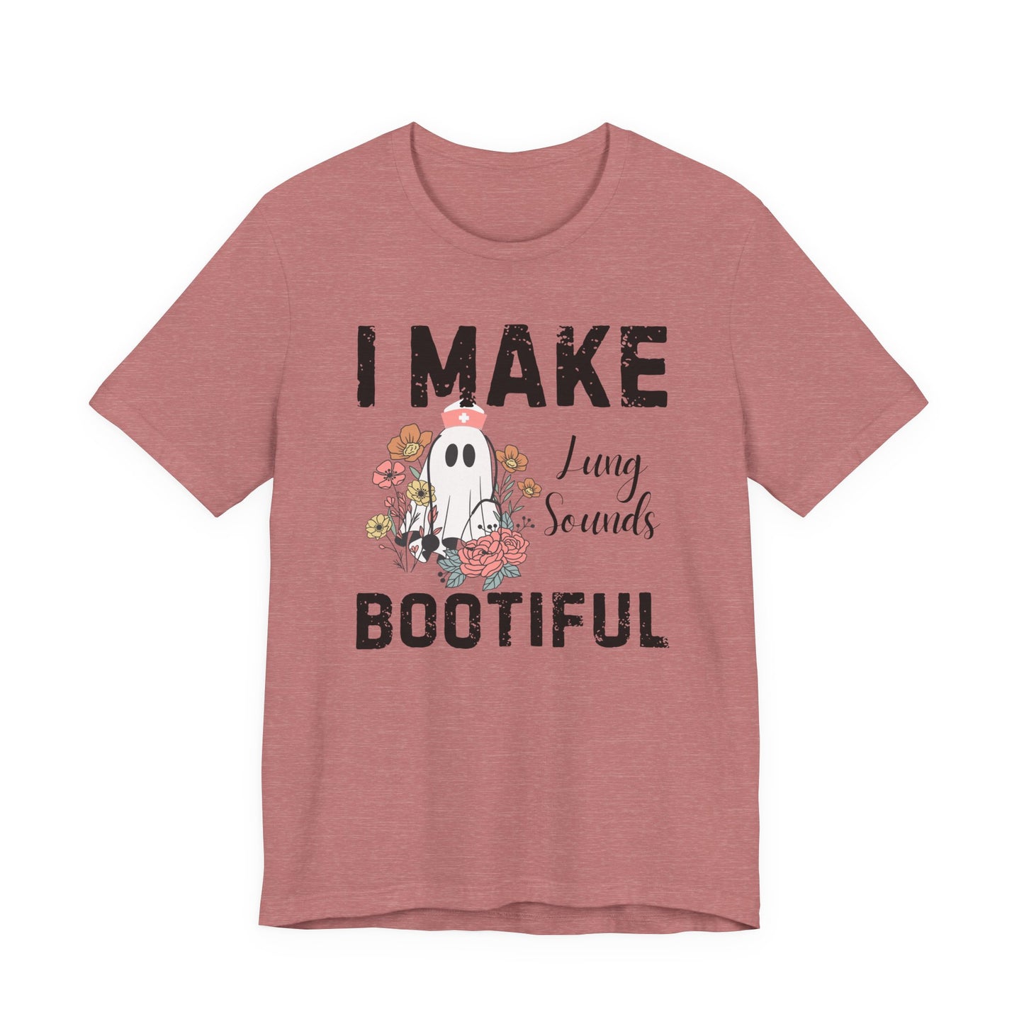 I make lung sounds beautiful t shirt, ghost nurse shirt , emergency nurse, RN Halloween shirt , comfort colors shirt, ER RN, medical shirt