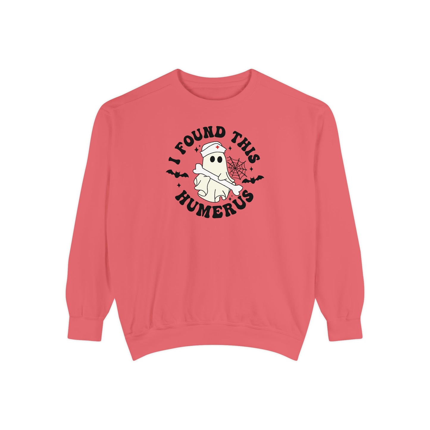 Funny Ghost pediatric nurse sweatshirt, Halloween sweatshirt, spooky season, ER RN, NICU nurse,  Halloween Nurse,, floral Halloween ghost,