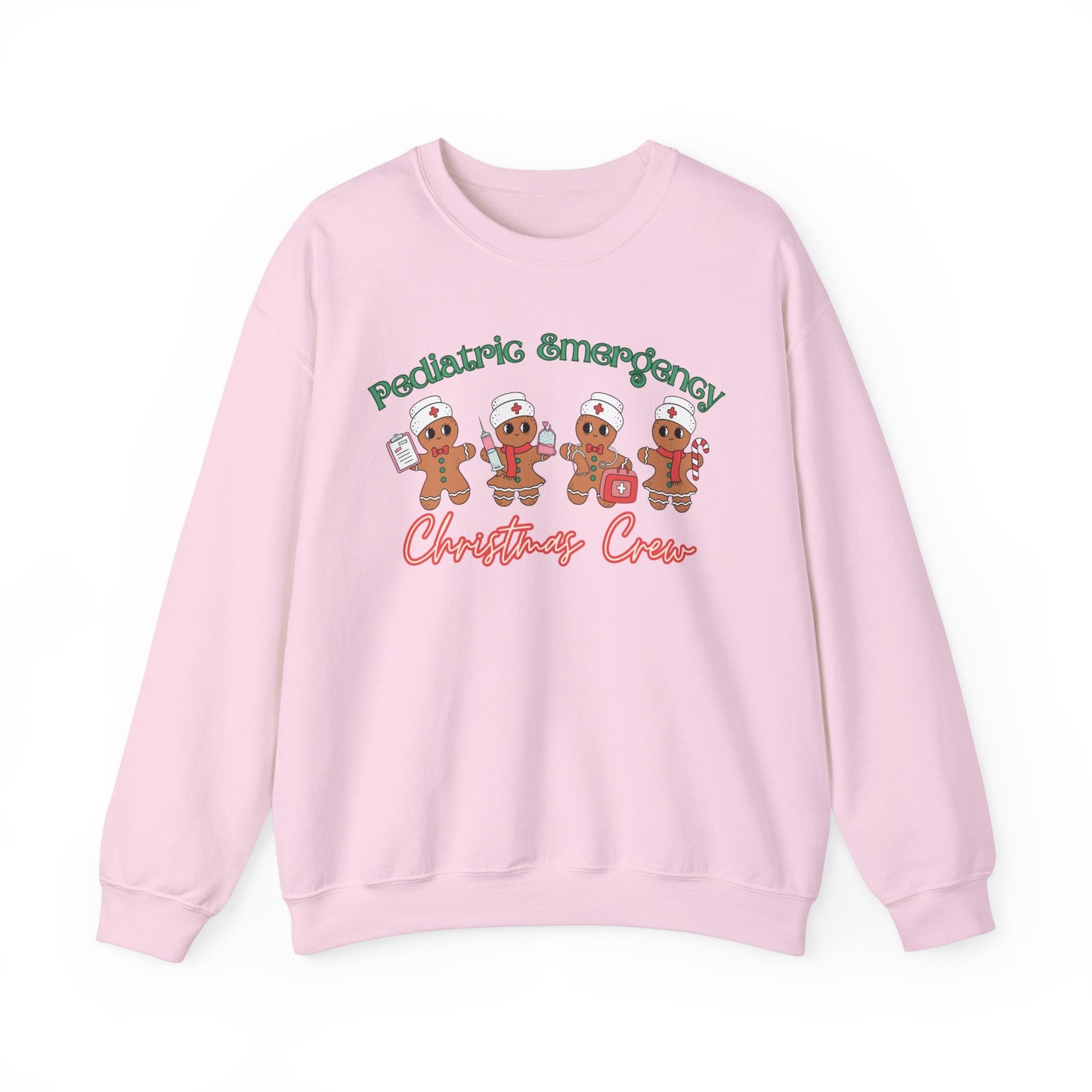 Pediatric Emergency Christmas Crew, Gingerbread nurse, ER Nurse Christmas sweater, Pediatric Nurse, Christmas Crew