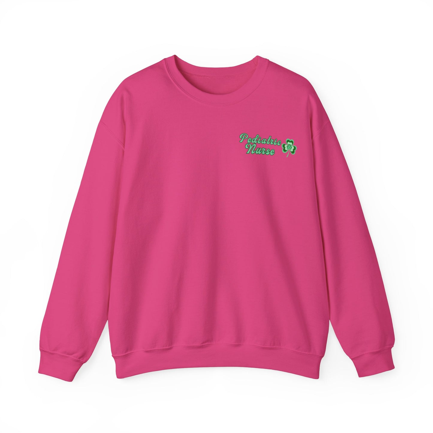 Pediatric Nurse St. Pattys Sweatshirt Its a Good Day to be a Peds Nurse St. Patricks Day Sweatshirt. Pocket design with back design!