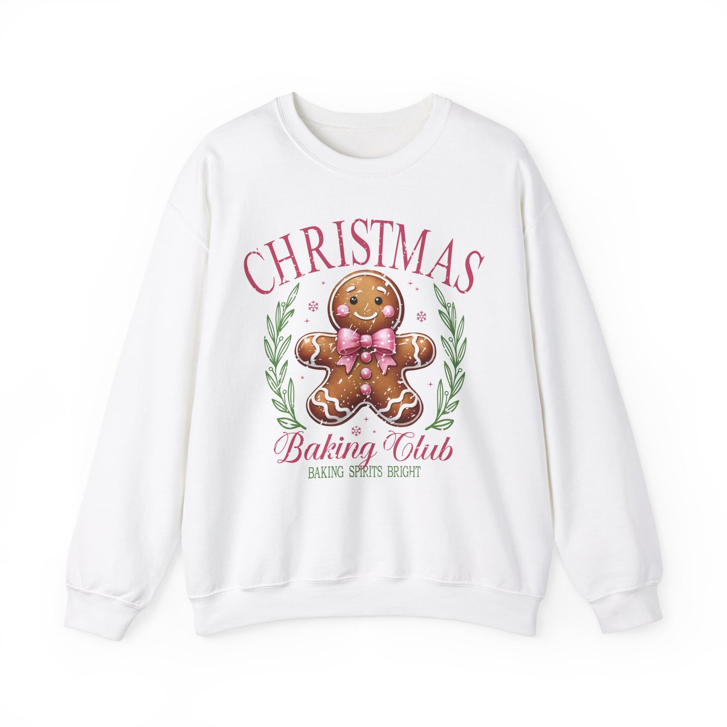 Cutest Gingerbread Baking Sweatshirt, perfect for cookie baking day!