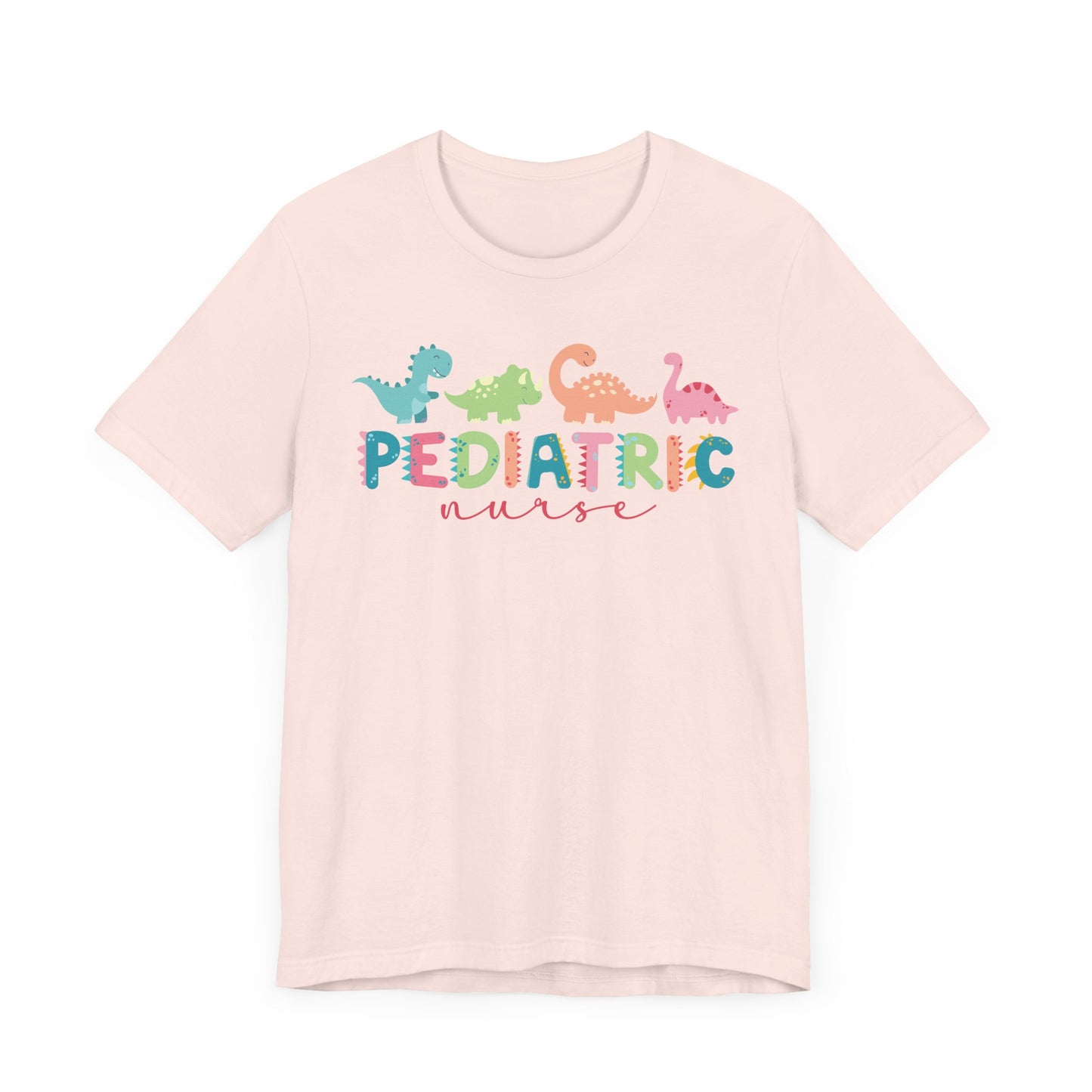 Dino peds shirt, brighten any patients day with cutest dinosaur pediatric shirt