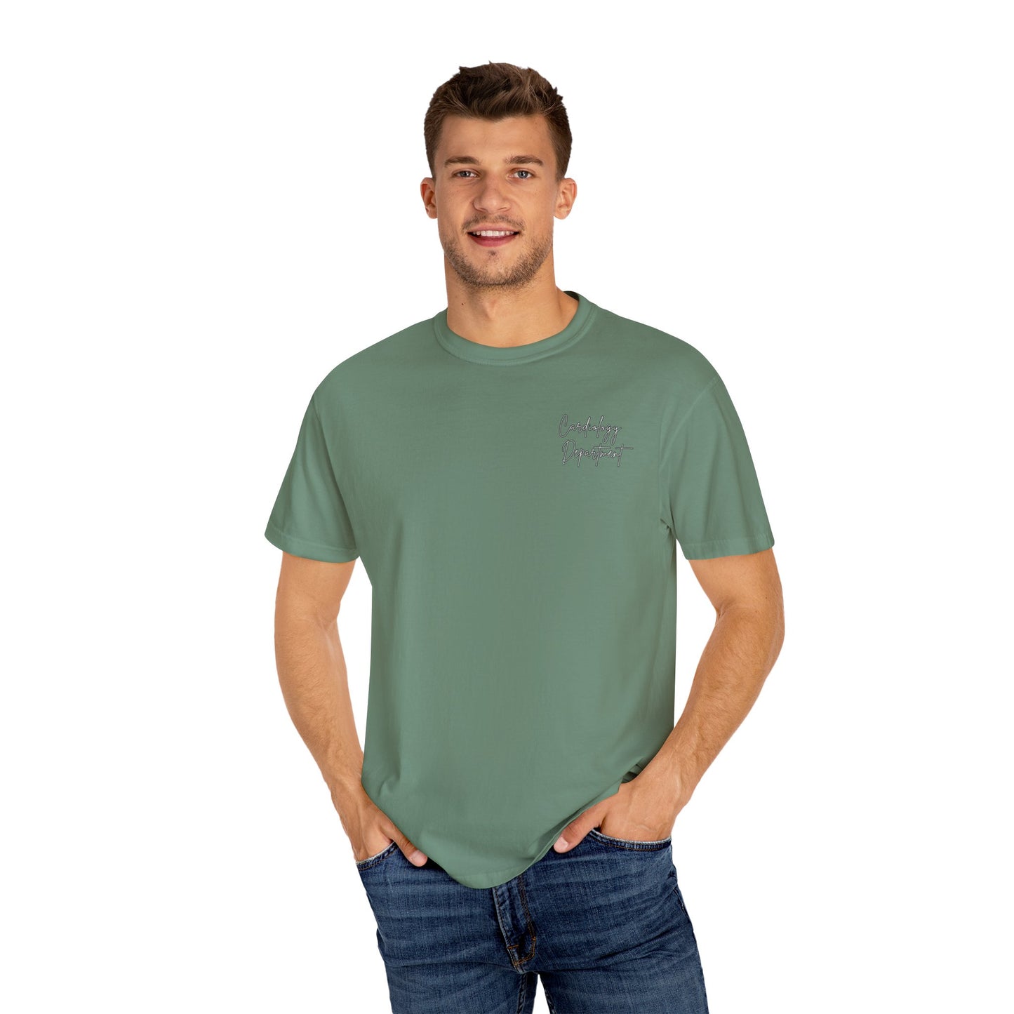 Simple Floral Heart , Cardiology Comfort Colors Tshirt