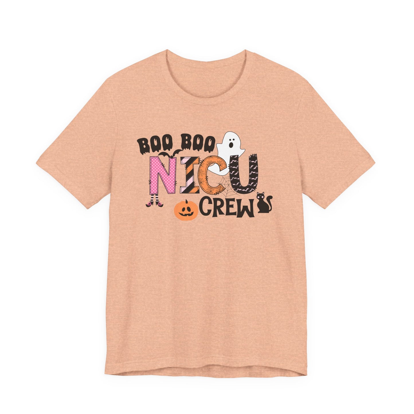 Boo Boo Nicu Crew, pediatric nurse sweatshirt, Halloween sweatshirt, spooky season,NICU nurseHalloween Nurse, comfort colors