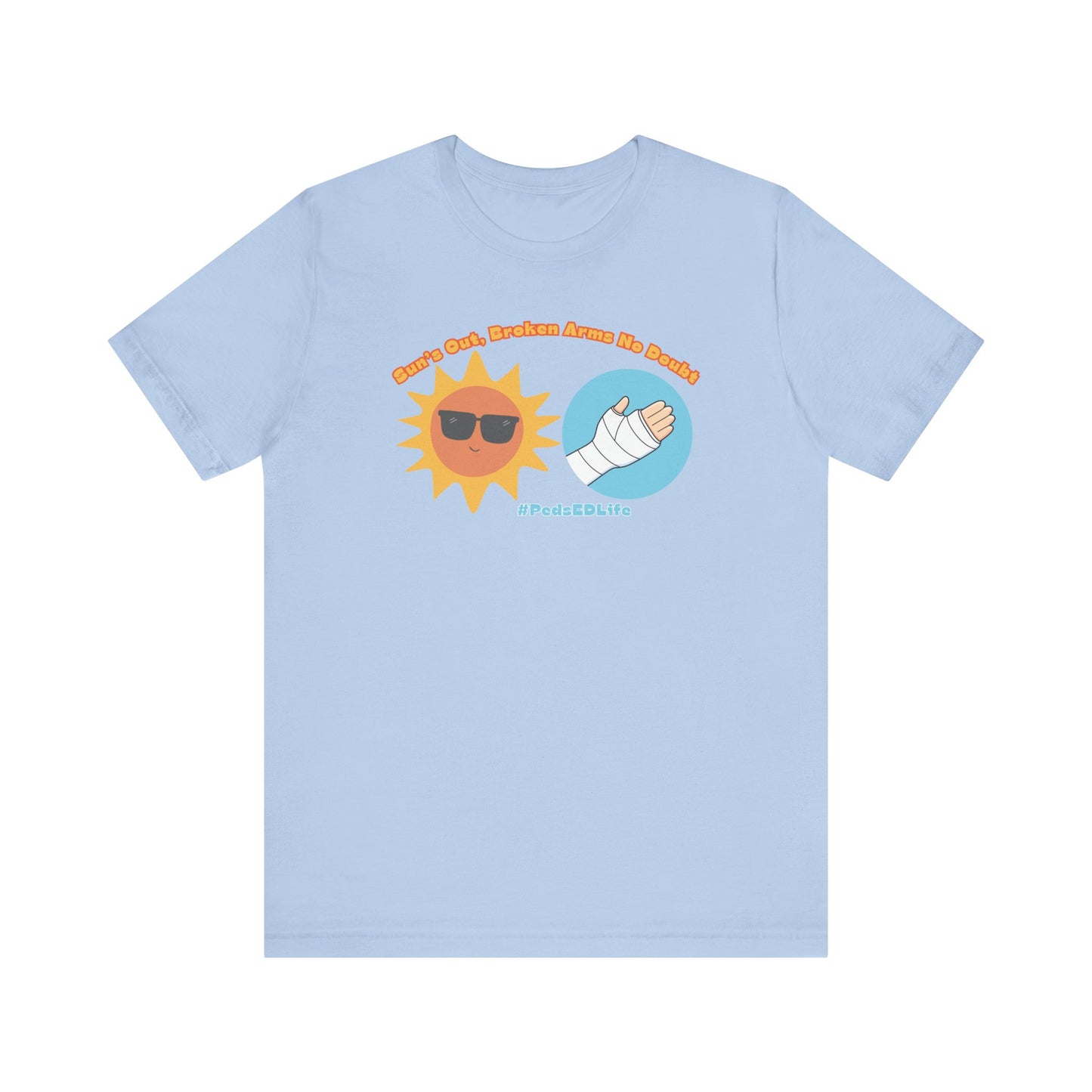 Funny ED summer shirt, Peds emergency nurse tshirt