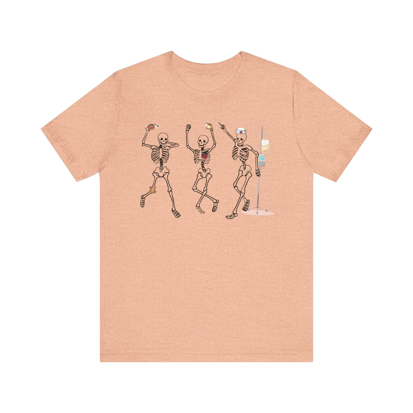 Dancing Skeleton Halloween Tshirt, Halloween shirt, nurse tshirt , spooky season, funny Halloween sweatshirt