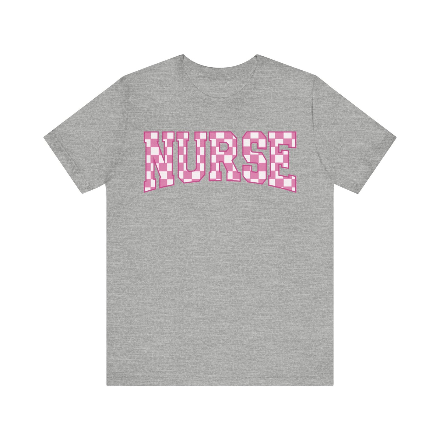 Retro checkered nurse shirt , Emergency Nurse,  Registered Nurse Shirt, PICU Nurse, NICU Nurse Shirt, Gift for Nurse, Future Nurse gift, RN gift.