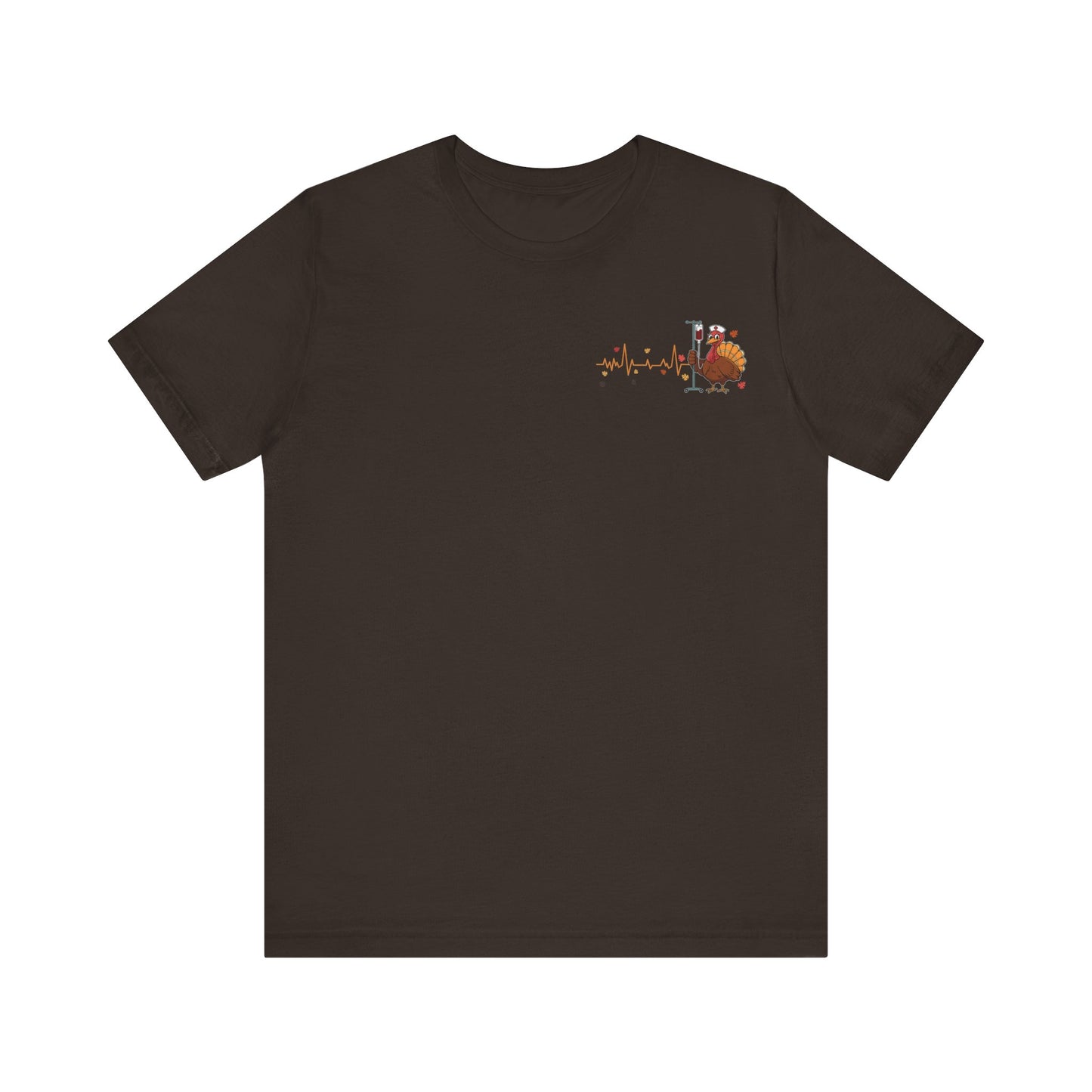 Turkey pocket design ED Nurse , pediatric nurse thanksgiving  shirt, gildan turkey ekg nurse shirt, Peds nurse , fall nurse shirt