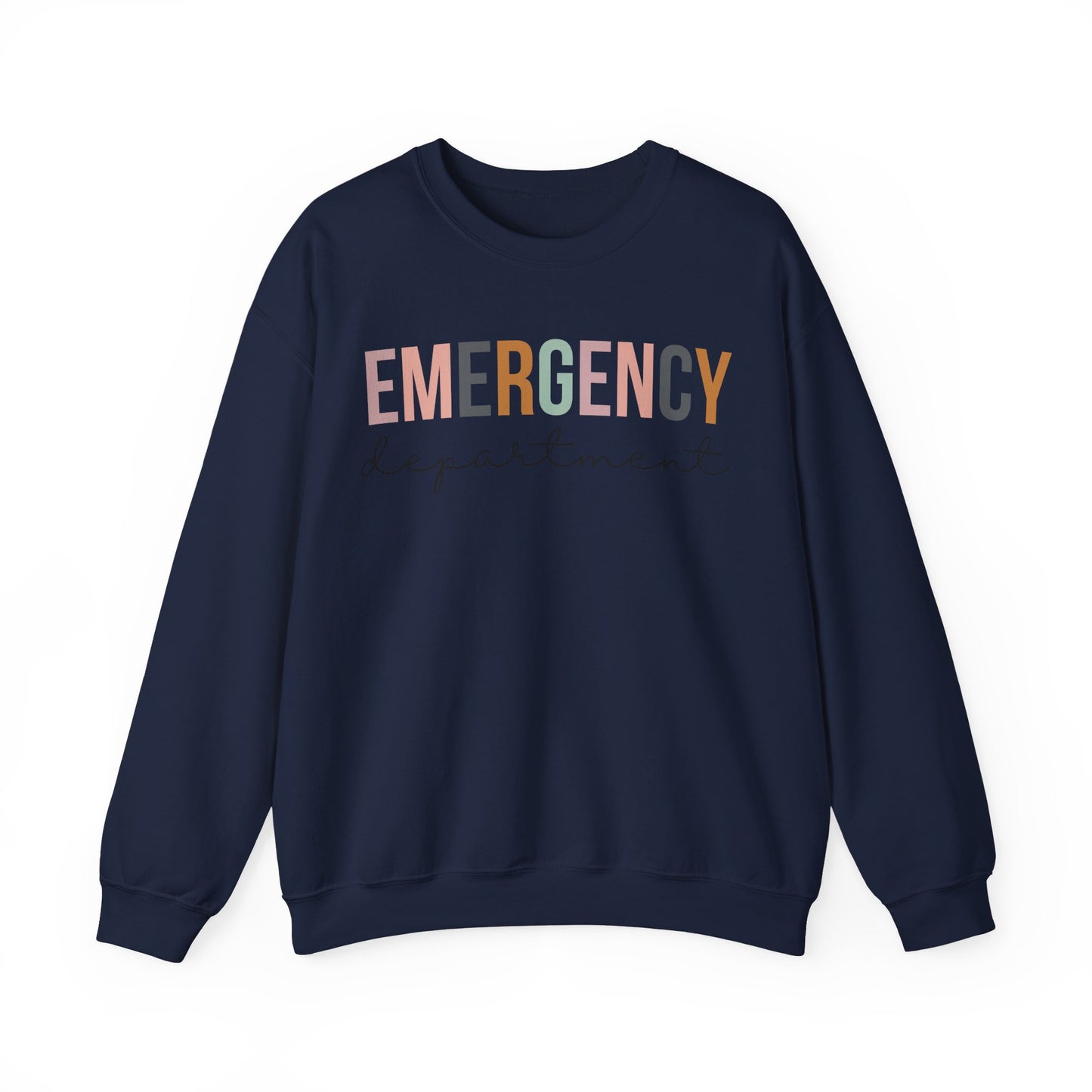 Emergency Department Simple and Cute Gildan Sweatshirt