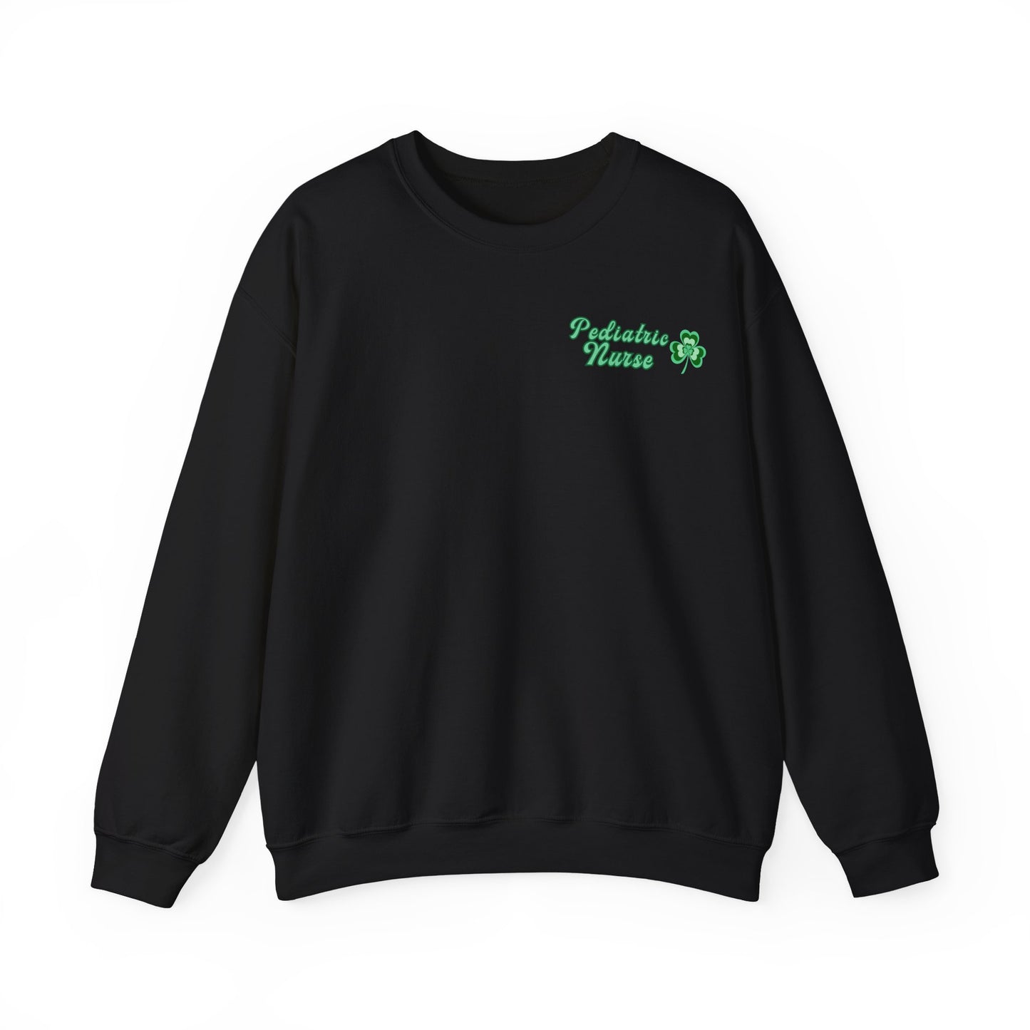 Pediatric Nurse St. Pattys Sweatshirt Its a Good Day to be a Peds Nurse St. Patricks Day Sweatshirt. Pocket design with back design!
