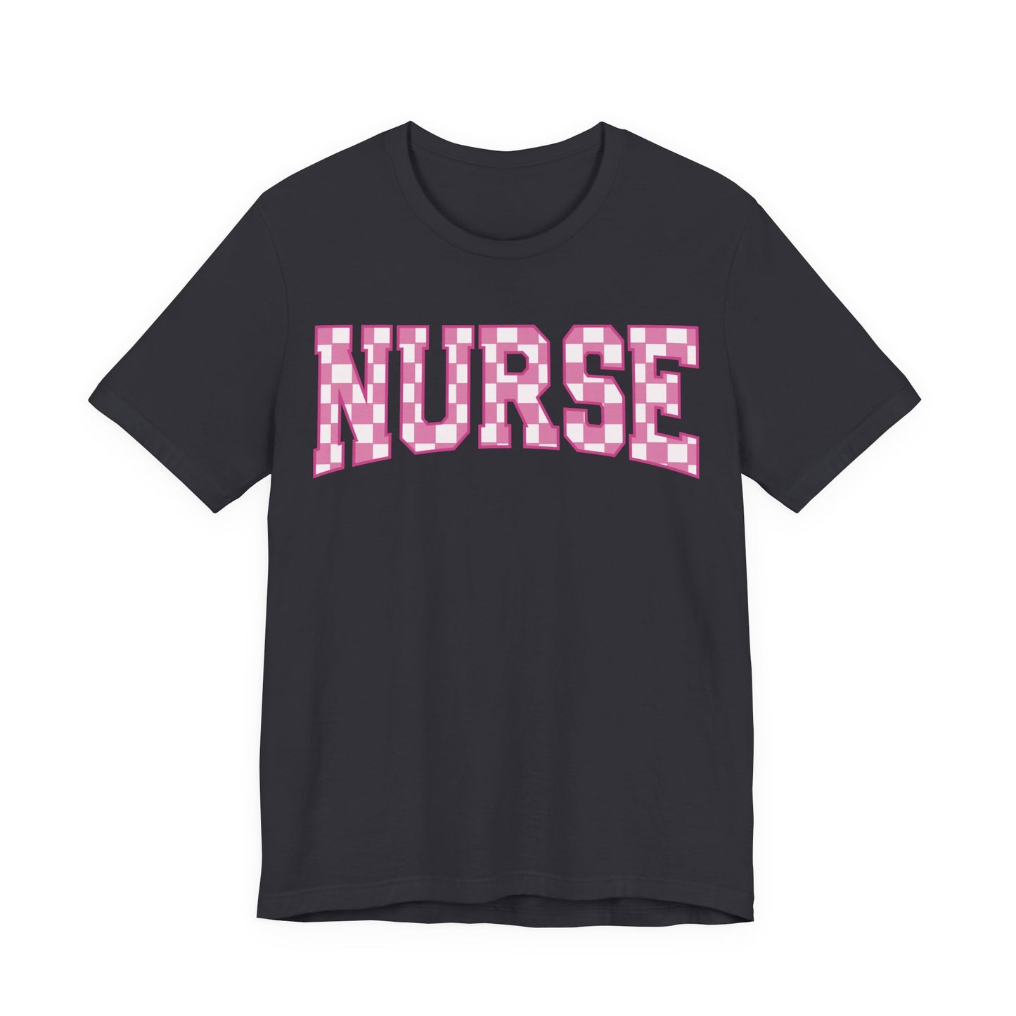 Retro checkered nurse shirt , Emergency Nurse,  Registered Nurse Shirt, PICU Nurse, NICU Nurse Shirt, Gift for Nurse, Future Nurse gift, RN gift.