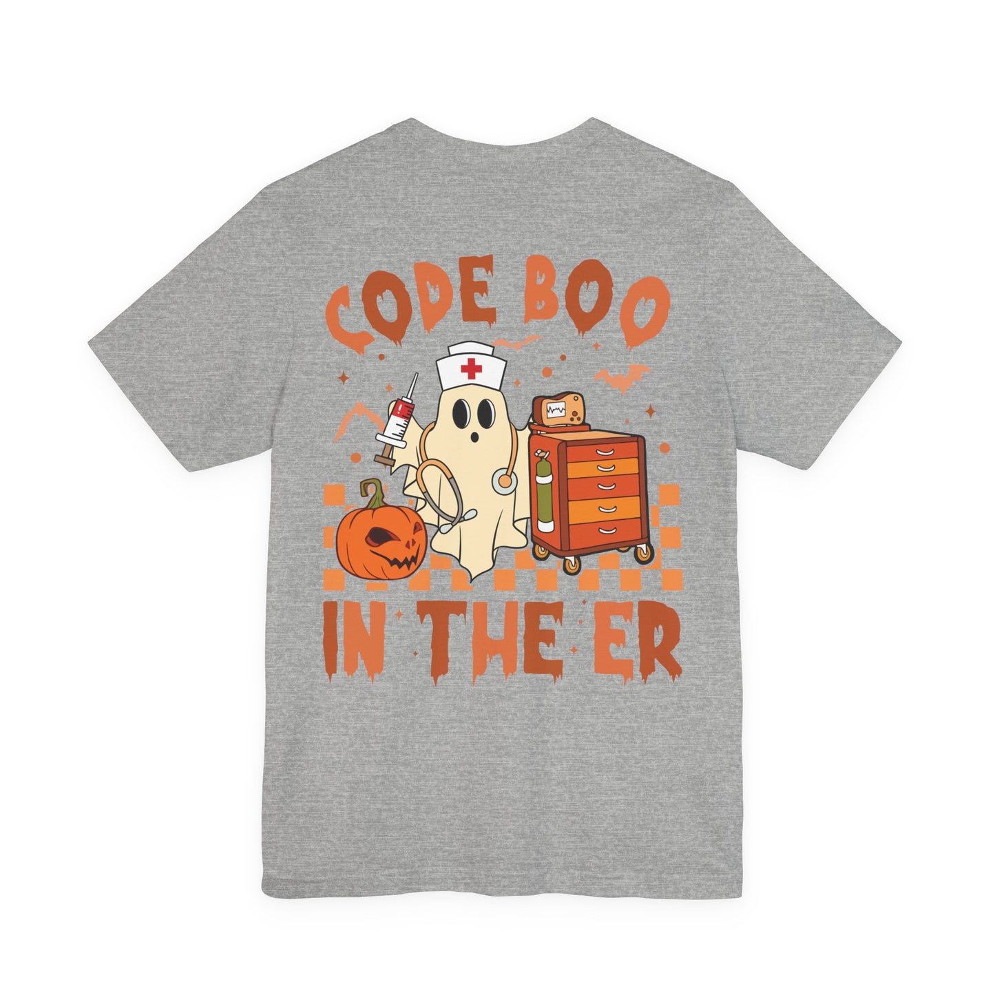 Code Boo in the ER, pediatric nurse Halloween shirt, ghost nurse shirt, Peds nurse , Spooky nurse shirt