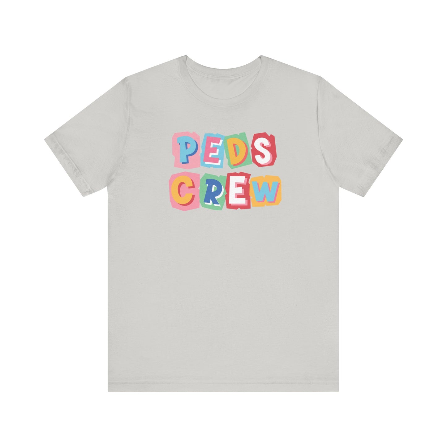 Peds crew nurse tshirt , retro 90s theme nurse tshirt