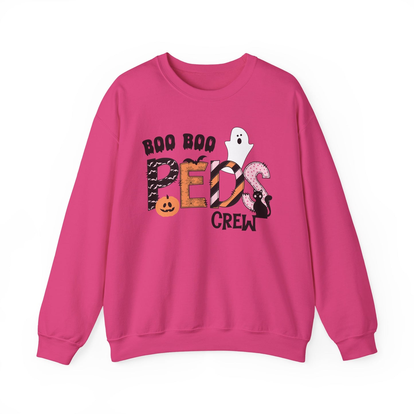Boo Boo Peds Crew, pediatric nurse sweatshirt, Halloween sweatshirt, spooky season, ER RN, NICU nurseHalloween Nurse, comfort colors