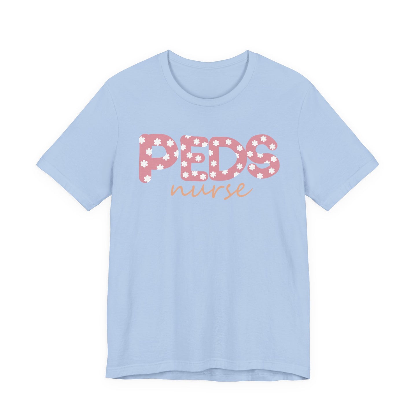 Flower power  Pediatric Nurse Shirt, Peds nurse Shirt, Gift for nurse, Graduation gift, birthday gift for nurse, ER nurse, RN shirt.