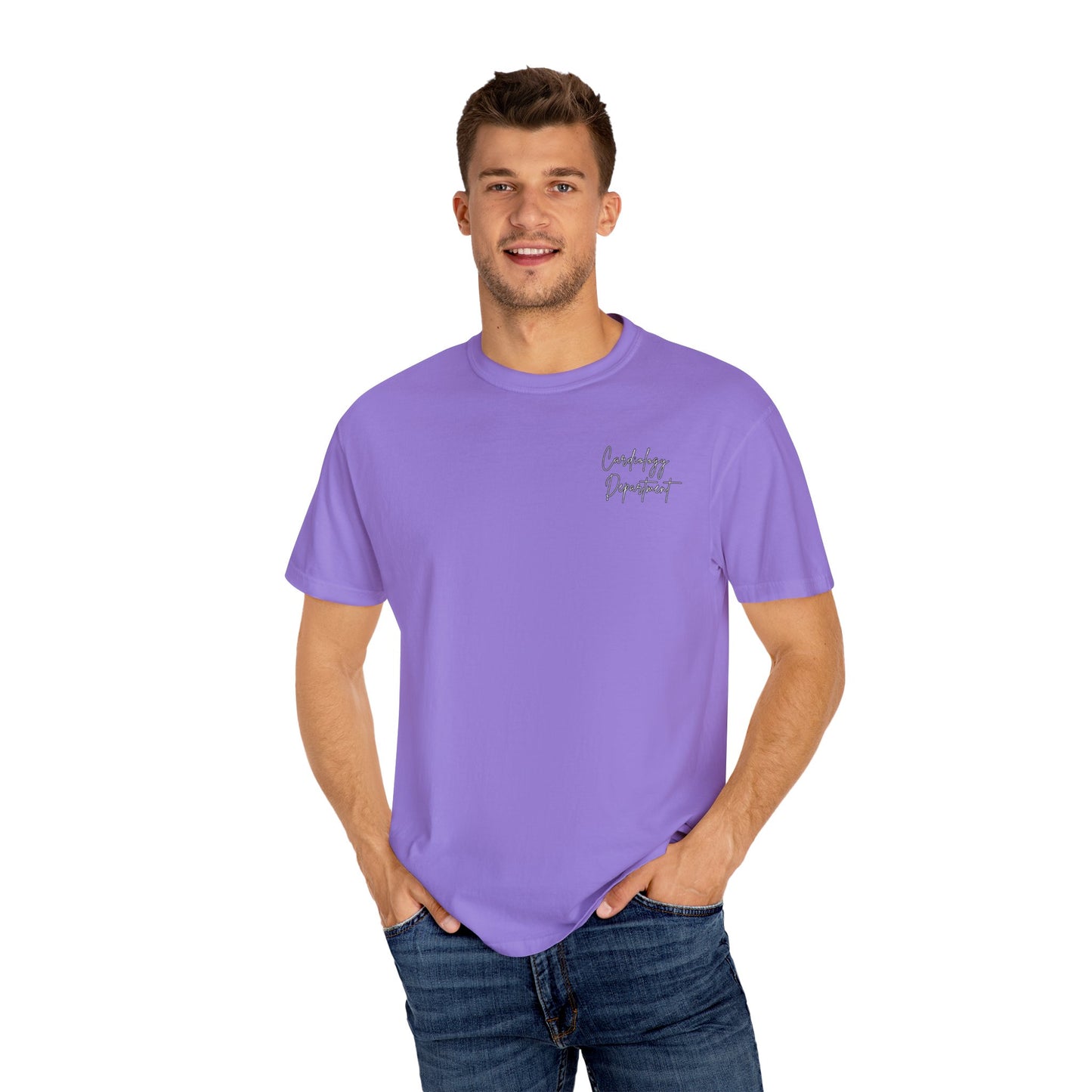 Simple Floral Heart , Cardiology Comfort Colors Tshirt