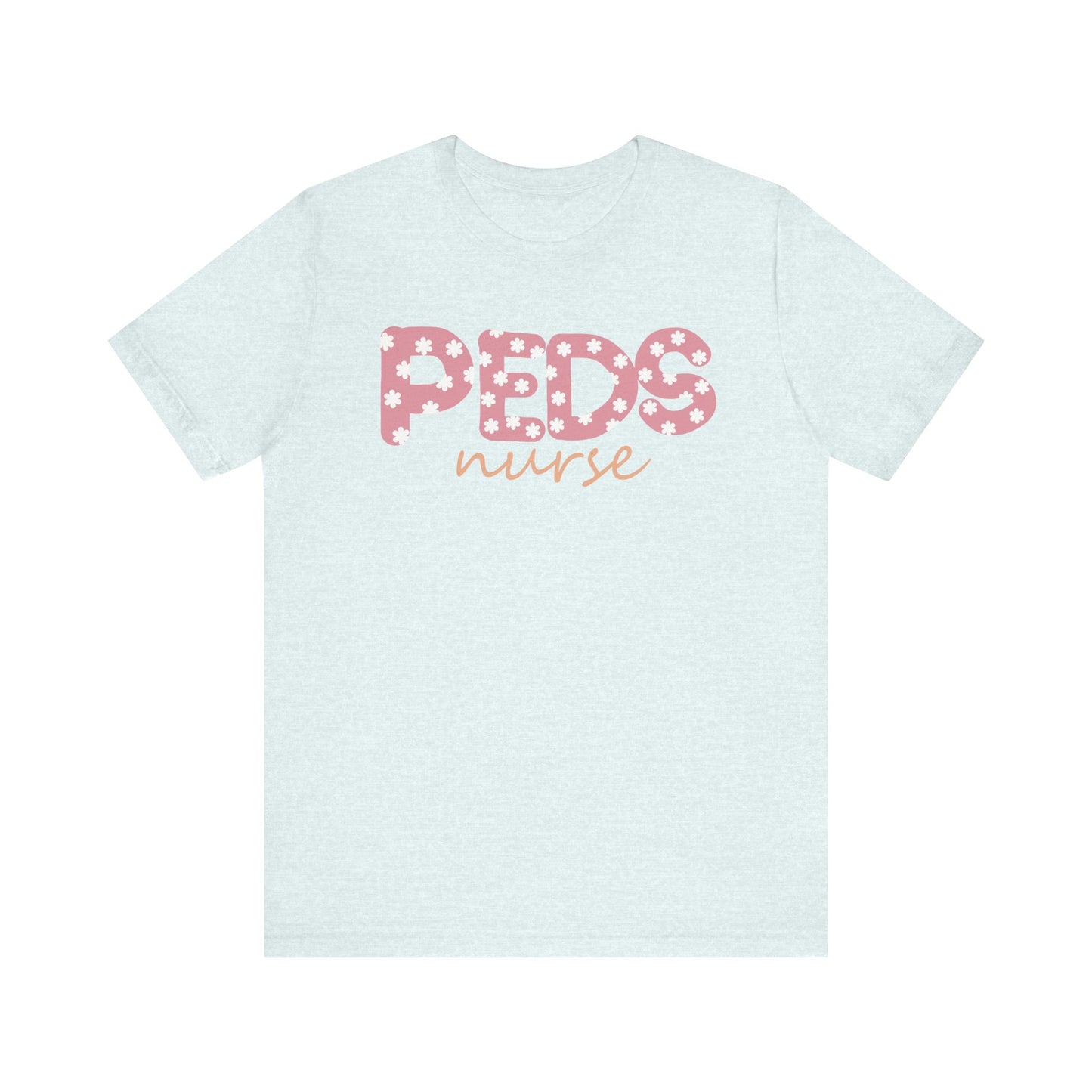 Flower power  Pediatric Nurse Shirt, Peds nurse Shirt, Gift for nurse, Graduation gift, birthday gift for nurse, ER nurse, RN shirt.