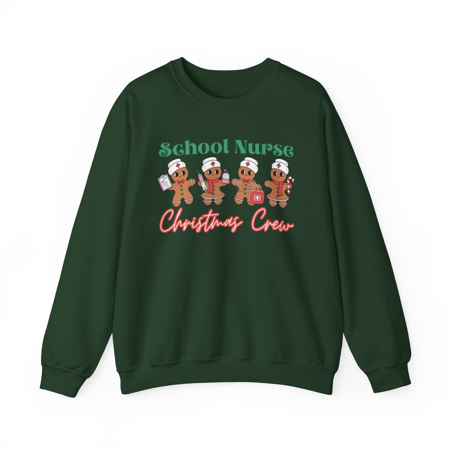 School Nurse Christmas Crew, Gingerbread nurse, Nurse. Christmas sweater, school Nurse, Christmas Crew