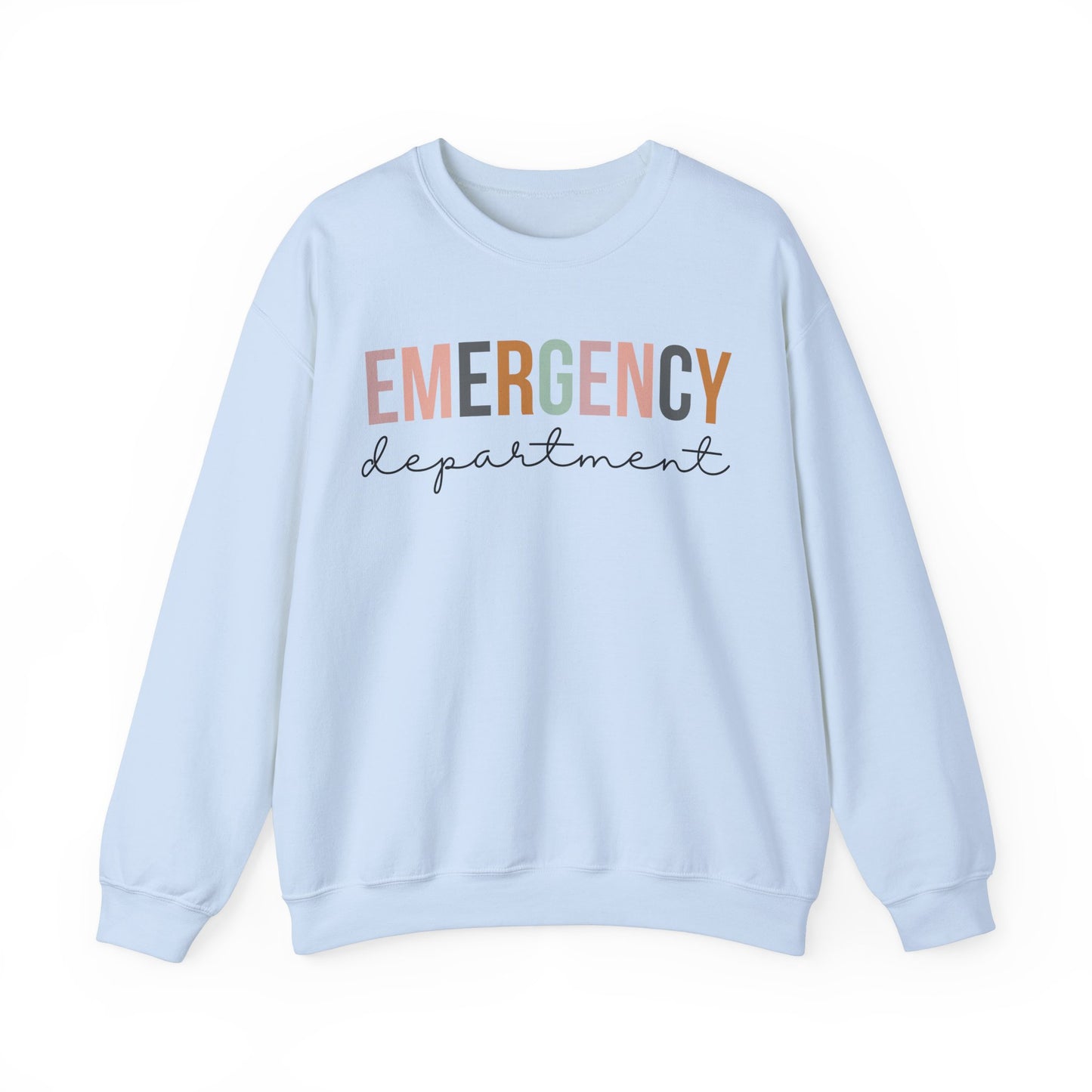Emergency Department Simple and Cute Gildan Sweatshirt