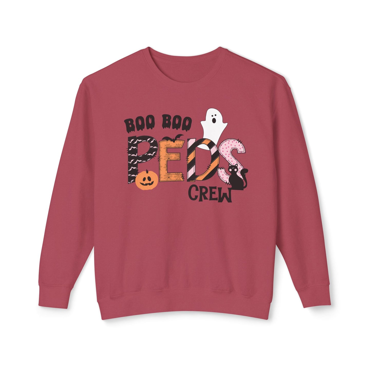 Boo Boo Peds Crew, pediatric nurse sweatshirt, Halloween sweatshirt, spooky season, ER RN, NICU nurseHalloween Nurse, comfort colors