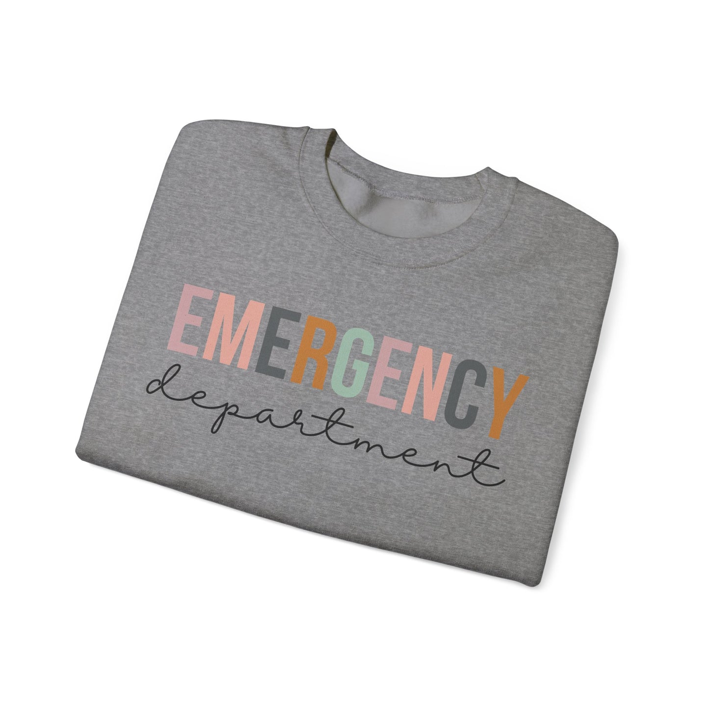 Emergency Department Simple and Cute Gildan Sweatshirt