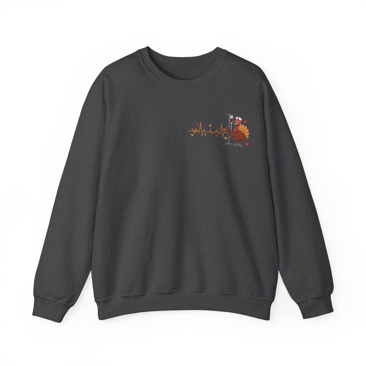 Turkey pocket design ED Nurse , pediatric nurse thanksgiving  shirt, comfort colors turkey ekg nurse shirt, Peds nurse , fall nurse shirt