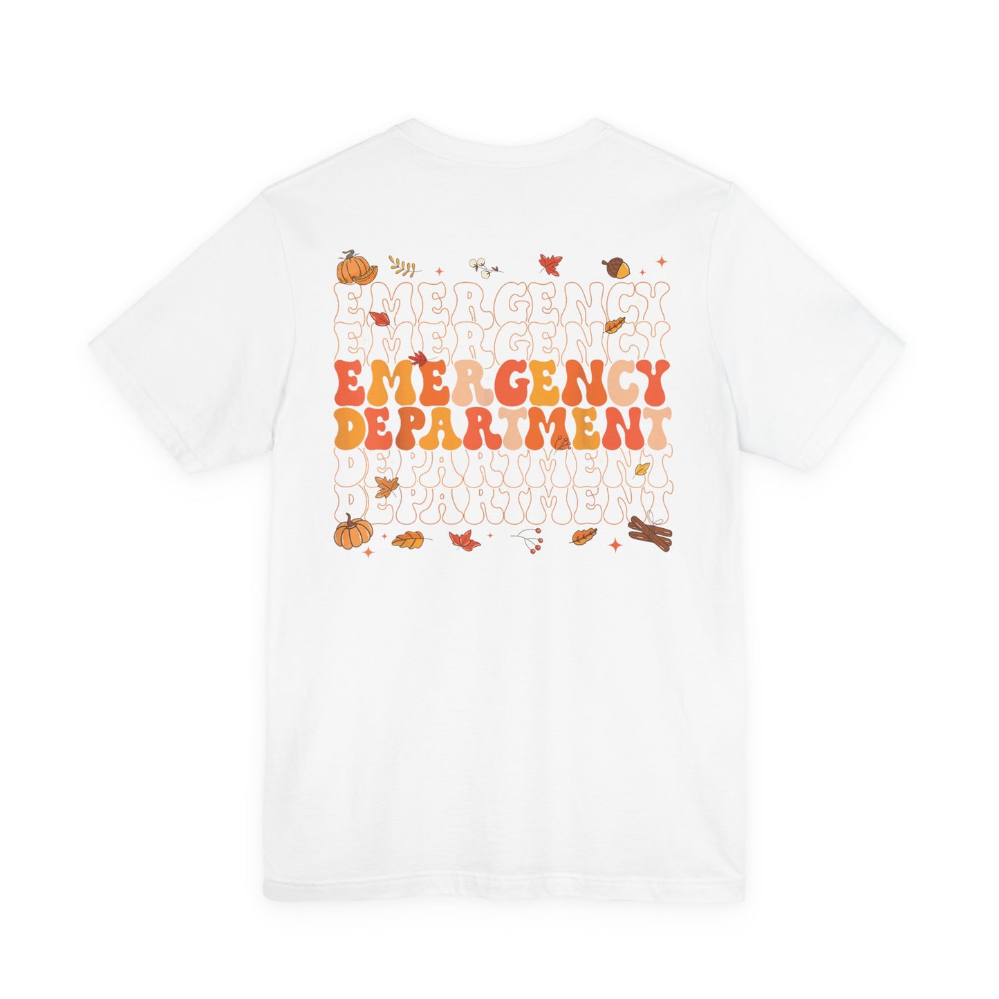 Turkey front ED sign, thanksgiving theme ED Nurse , pediatric nurse shirt, gildan turkey nurse shirt, Peds nurse,fall nurse shirt