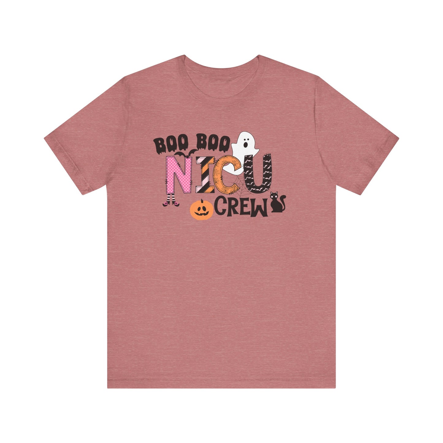 Boo Boo Nicu Crew, pediatric nurse sweatshirt, Halloween sweatshirt, spooky season,NICU nurseHalloween Nurse, comfort colors