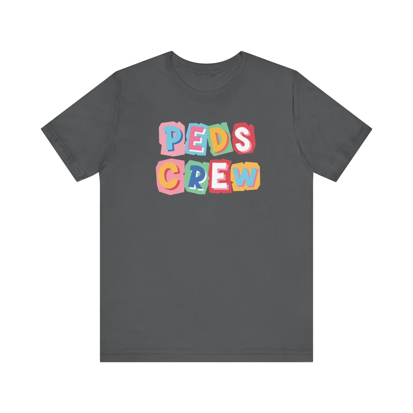 Peds crew nurse tshirt , retro 90s theme nurse tshirt