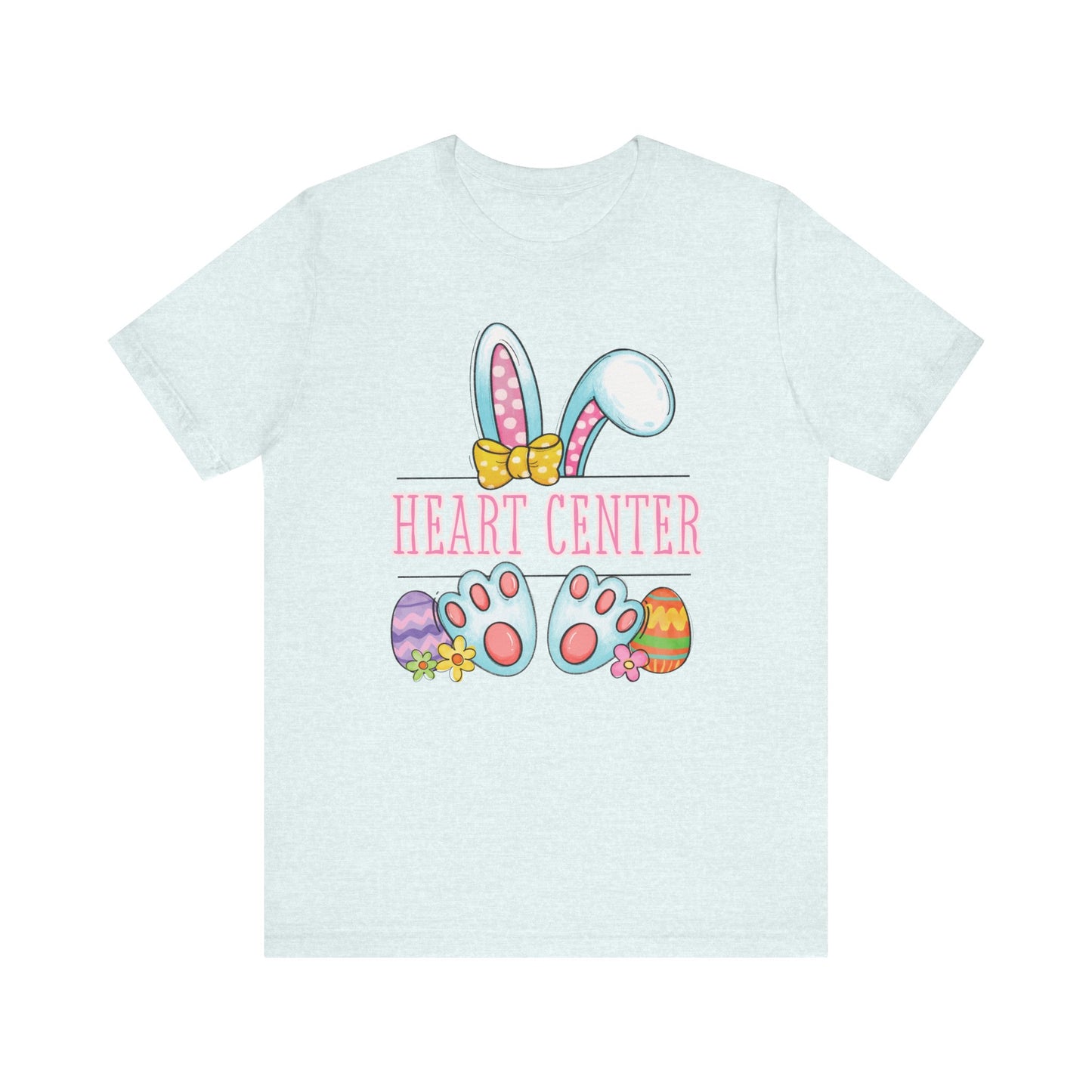 Heart Center Adorable Bunny Shirt Retro Chick, Nurse shirt, Easter nurse, Comfy and cute for work or play!