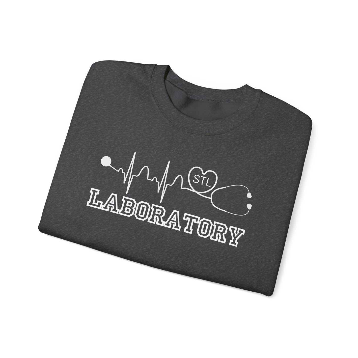 STL laboratory EKG RN Comfy Gildan Sweatshirt, EKG STL  love, wear out or at work!