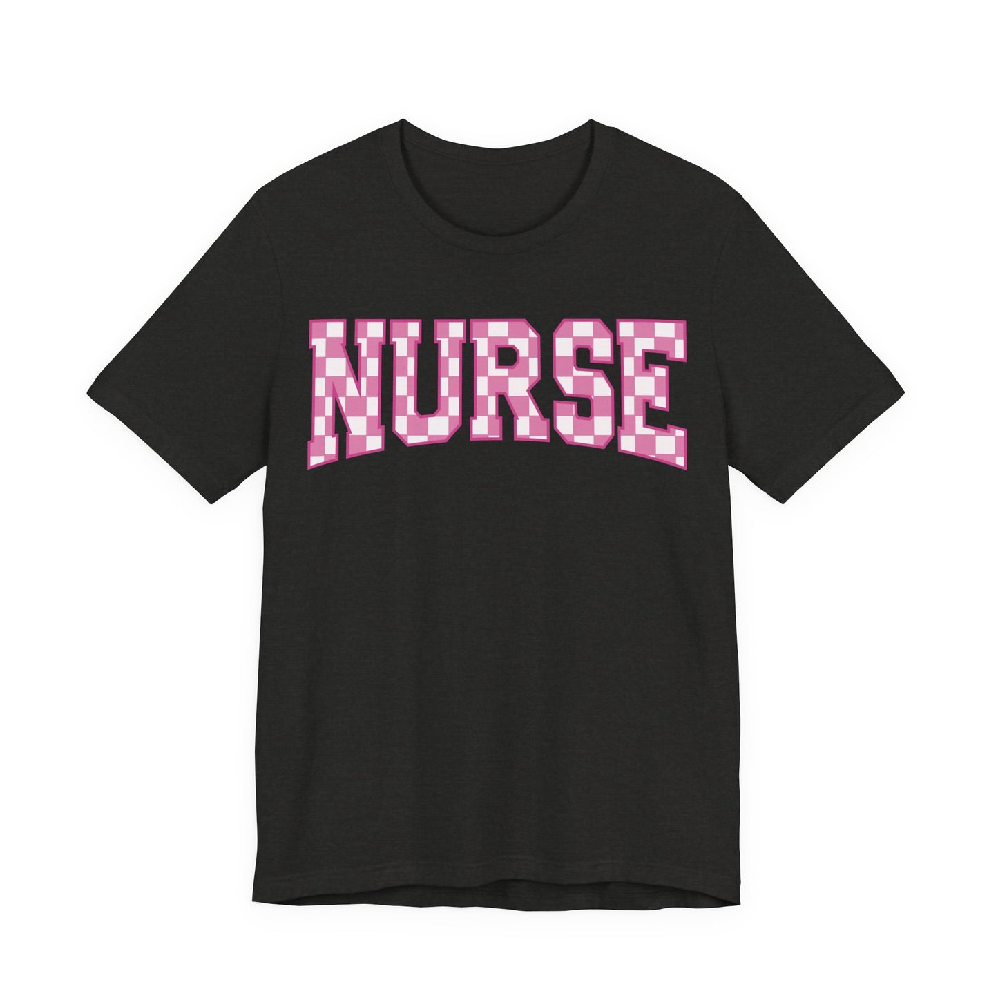 Retro checkered nurse shirt , Emergency Nurse,  Registered Nurse Shirt, PICU Nurse, NICU Nurse Shirt, Gift for Nurse, Future Nurse gift, RN gift.