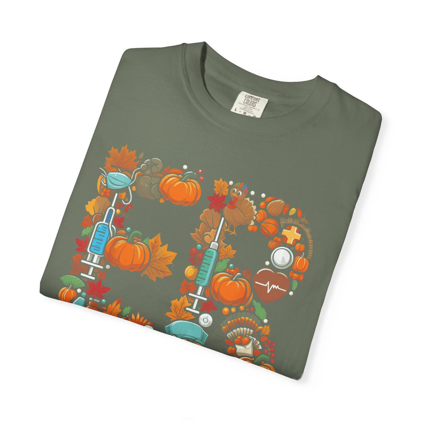 Comfort colors thanksgiving ER shirt