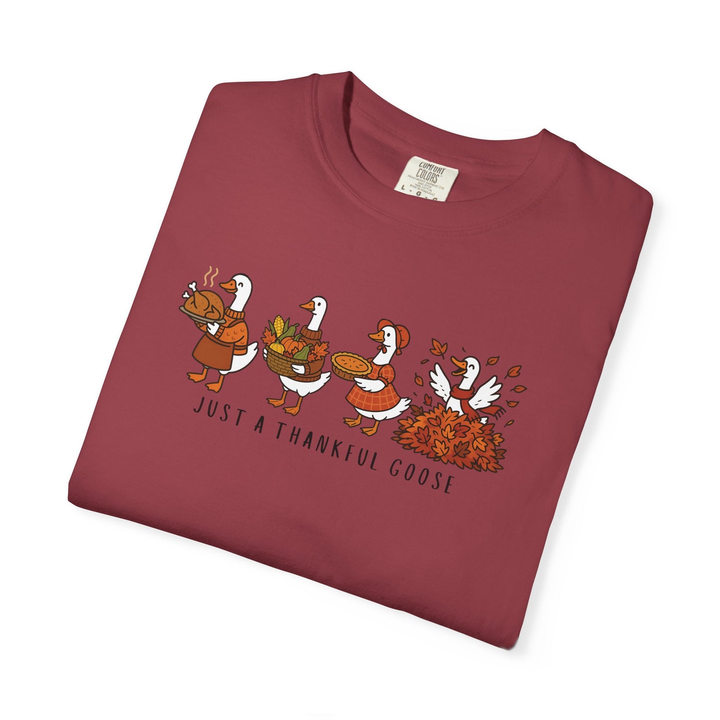 Funny Goose Thanksgiving Comfort colors tshirt