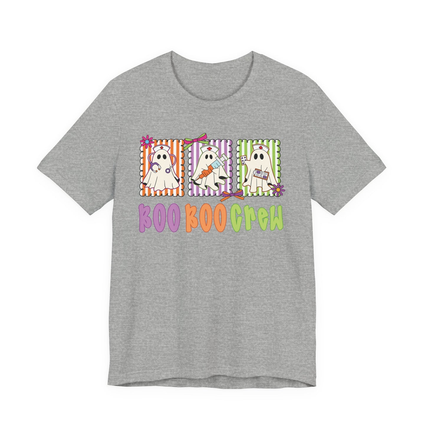 Boo Boo Crew Tshirt , pediatric nurse Halloween shirt, gildan ghost nurse shirt, Peds nurse , Spooky nurse shirt